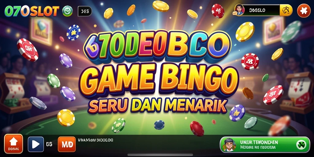Tampilan screenshot 070SLOT yang menunjukkan serunya permainan Bingo.
