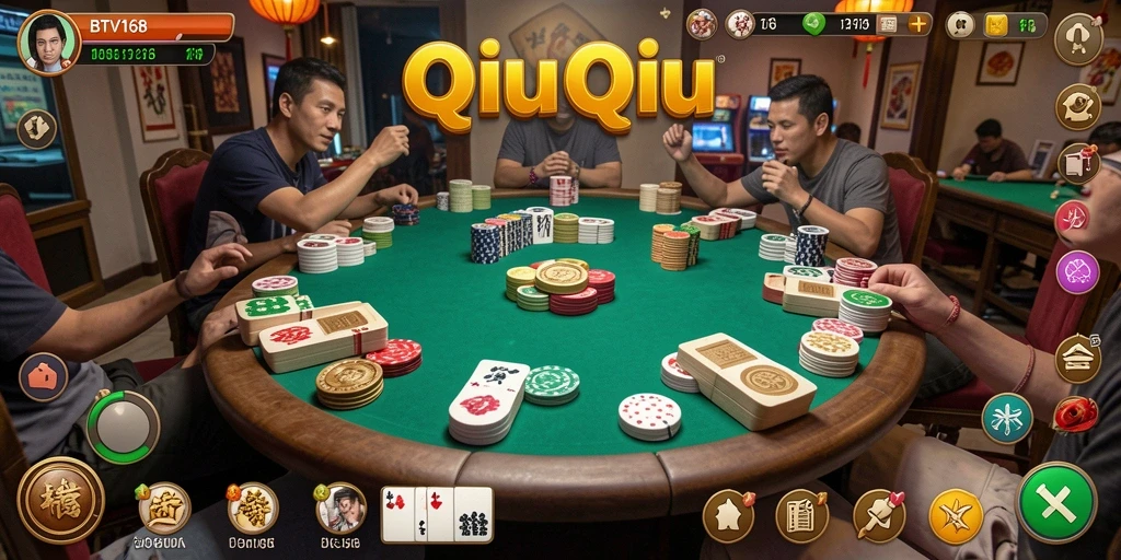 Gameplay seru QiuQiu BTV168 dengan grafis menarik.