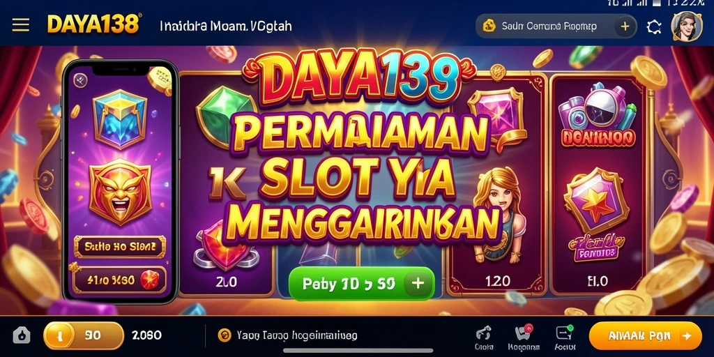 Tangkapan layar utama menunjukkan pengalaman gameplay Slot yang dinamis dan mengasyikkan.