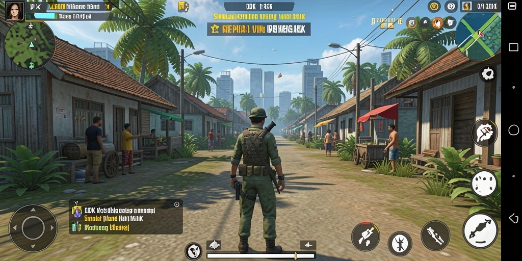 Tampilan menarik dari gameplay DKK yang menggambarkan interaksi sosial.