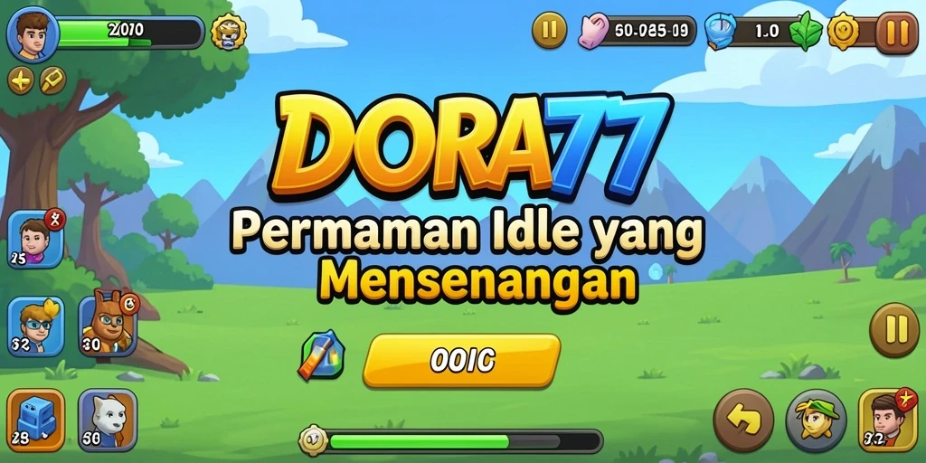 Tampilan gameplay DORA77 yang menarik dan menghibur.