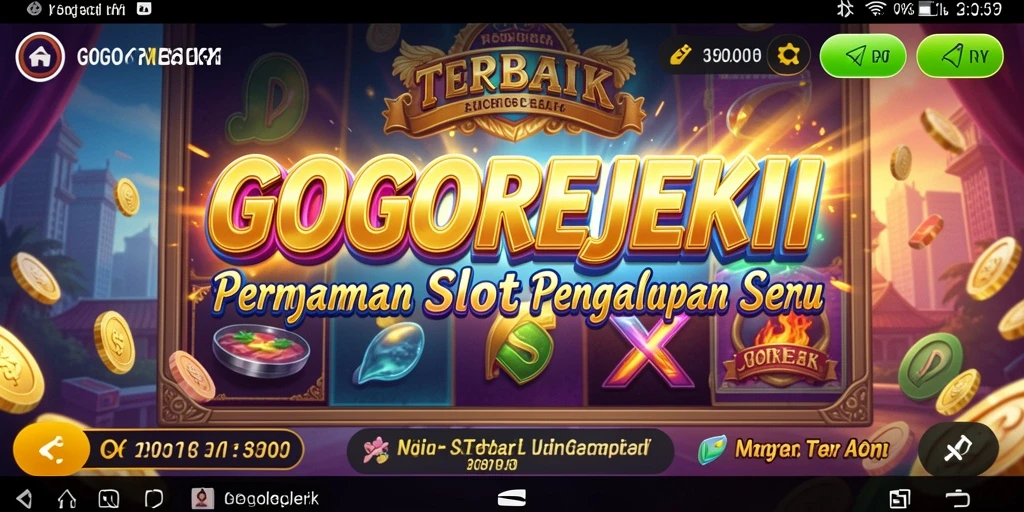 Tampilan gameplay GOGOREJEKI yang menarik dan seru.