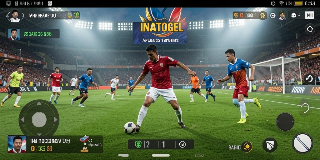 Tangkapan layar utama INATOGEL menampilkan pertarungan seru di berbagai cabang olahraga.