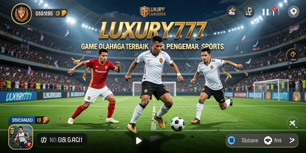 Tampilan gameplay menarik dari LUXURY777 menunjukkan aksi olahraga seru.
