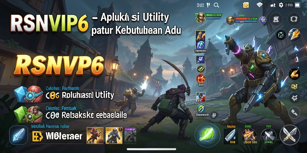 Tampilan antarmuka RSNVIP6 yang user-friendly dan fungsional.