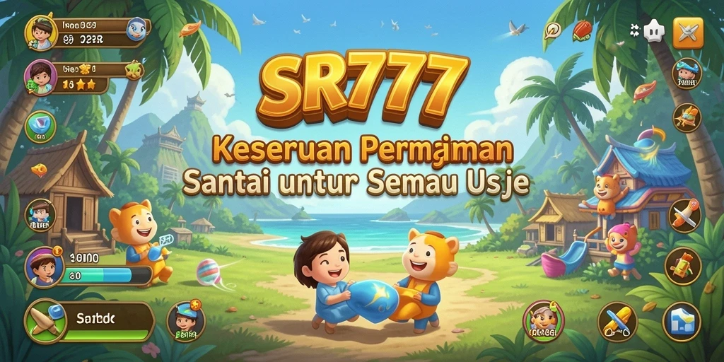 Screenshot gameplay Casual yang menarik dan menghibur dari SR777.
