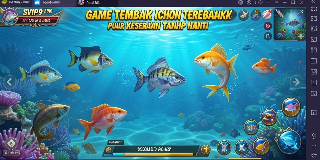 Gameplay seru menembak ikan dengan grafis menarik di SVIP9.