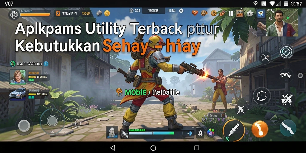 Tangkapan layar V07 menampilkan fitur pemindai dan pengelolaan file yang efisien.
