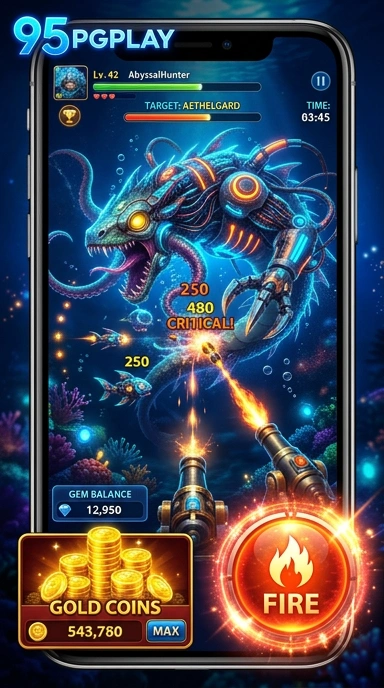 Tampilan menarik aplikasi 95pgplay untuk pengguna Android.